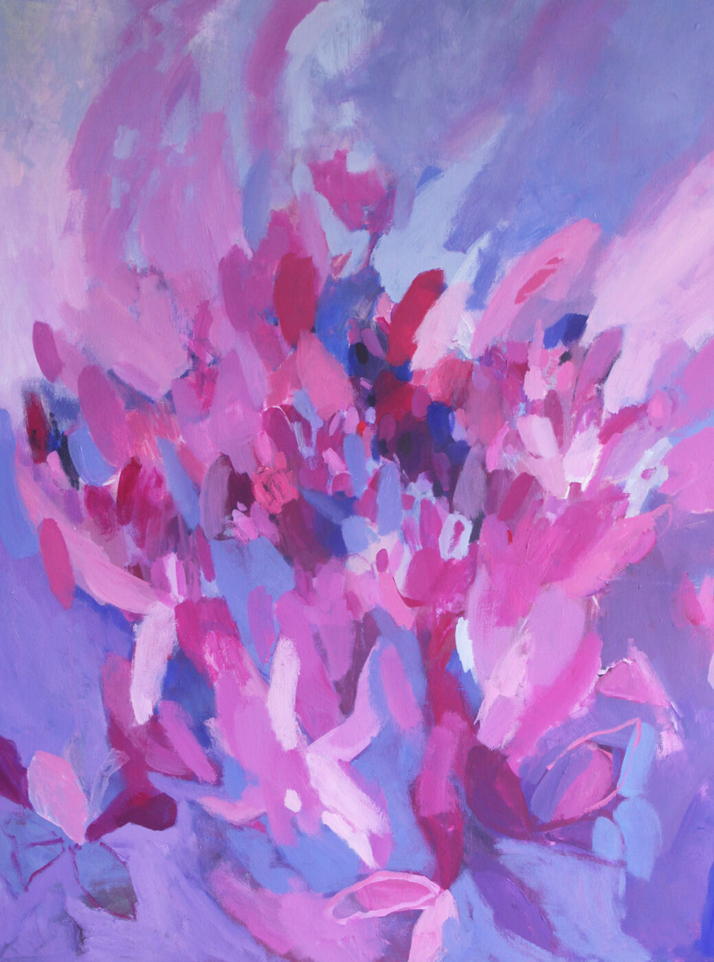 Sturm im Rosengarten